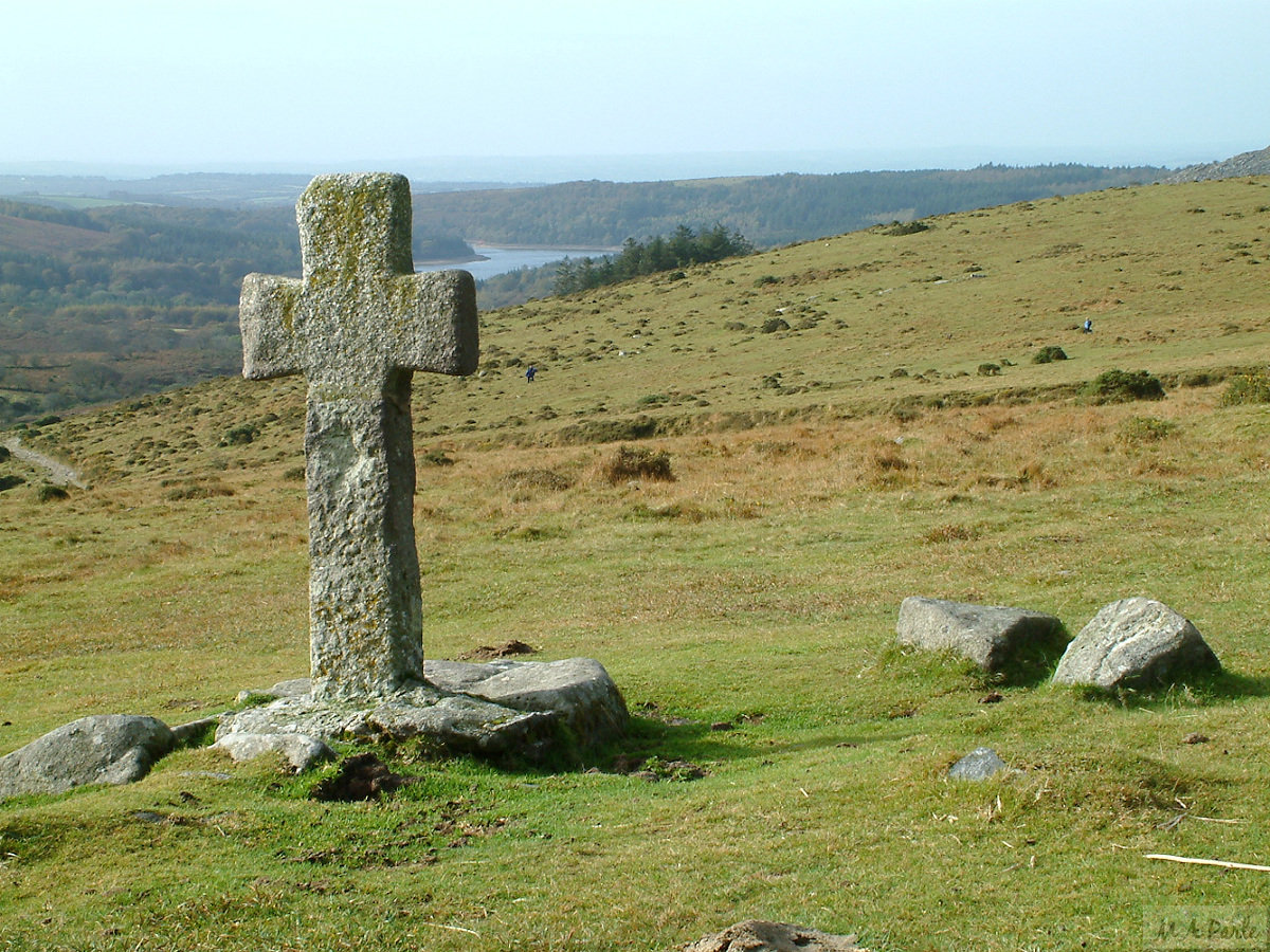 Restored Cross near Crazy Well Pool