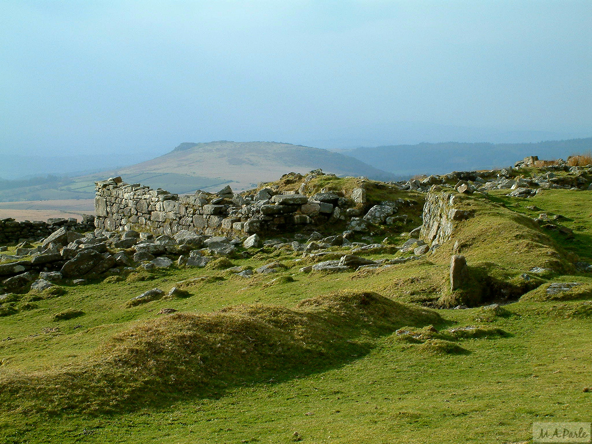 Ruins at Eylesbarrow Tin Mine