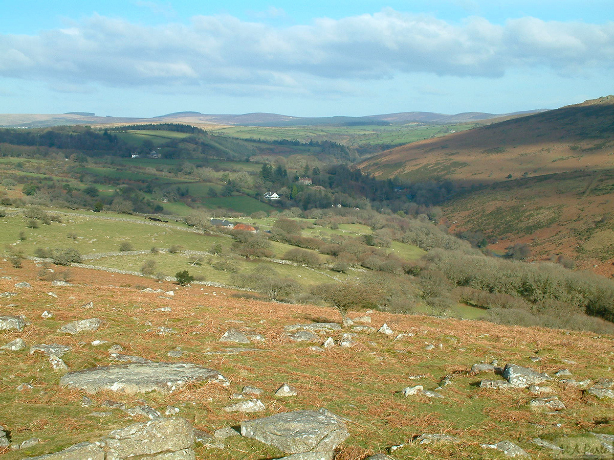 Dartmeet from Combestone Tor