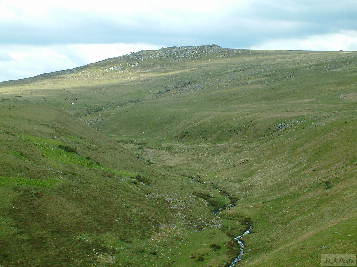 Red-a-ven Brook and Yes Tor