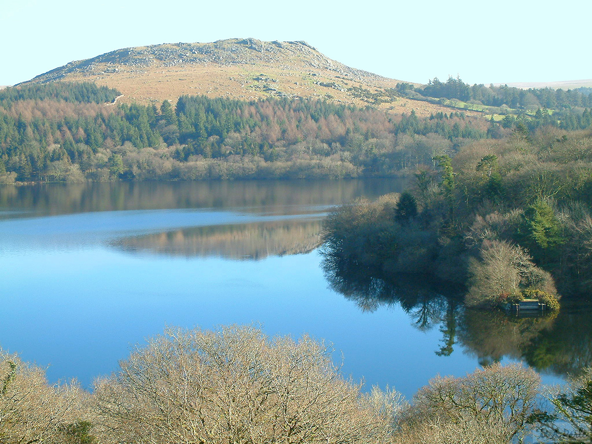 Sheeps Tor across Burrator Reservoir