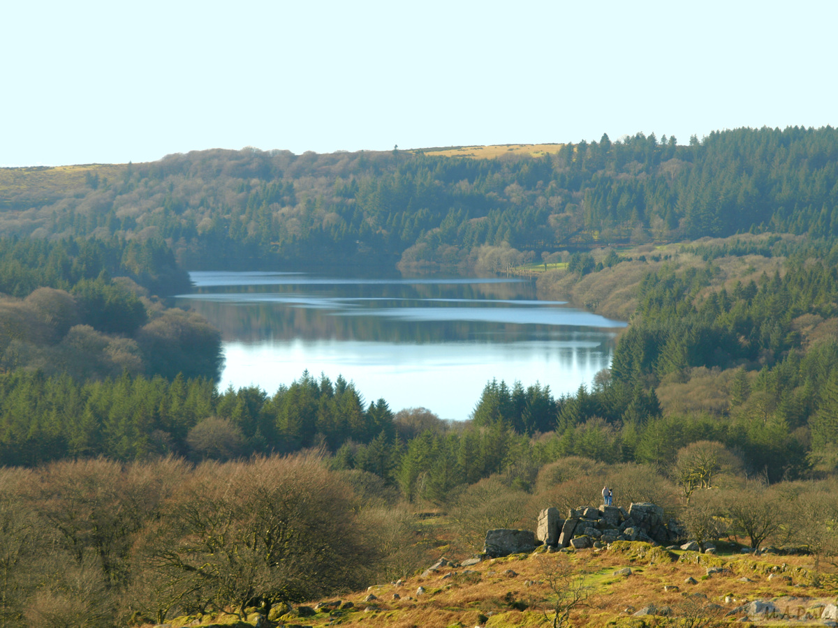 Looking back to Burrator Reservoir