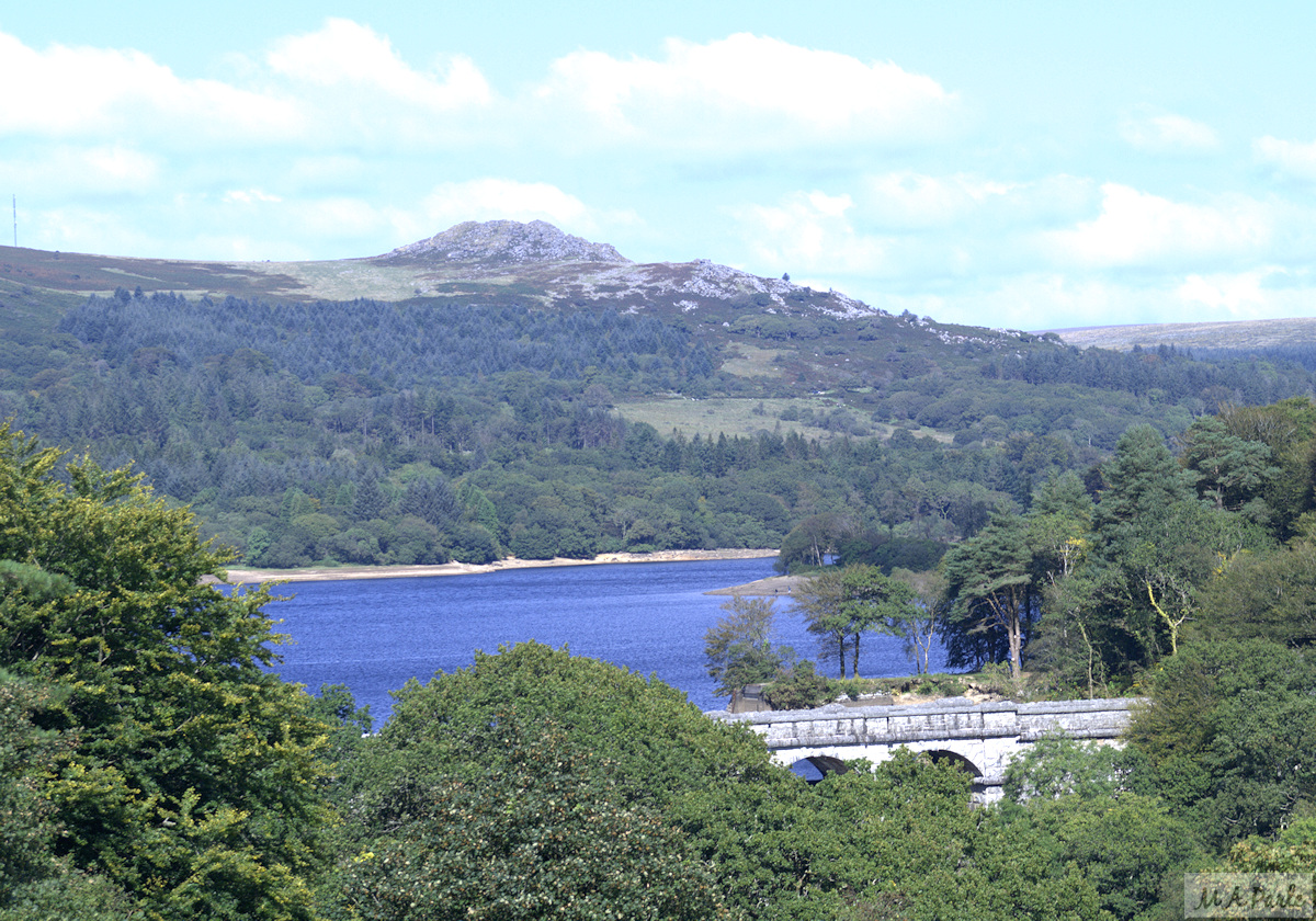 Burrator Dam and Reservoir from Claig Tor