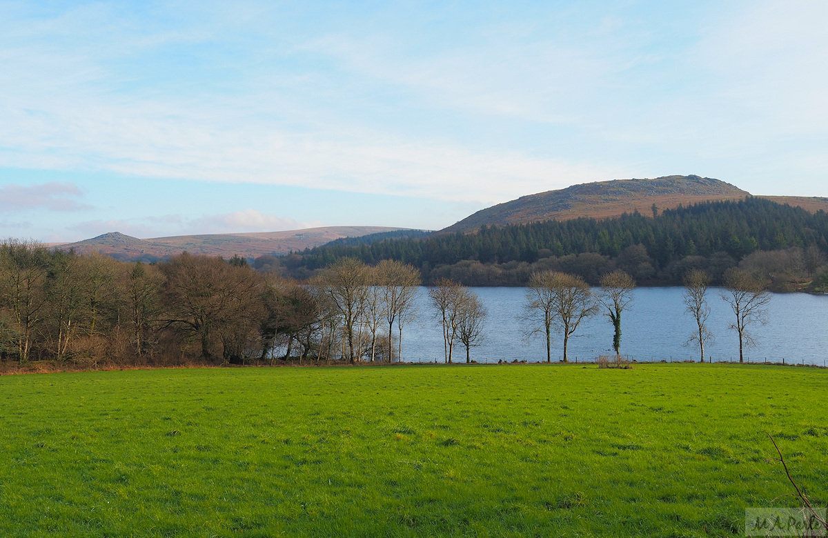 Across Burrator Reservoir to Sheeps Tor