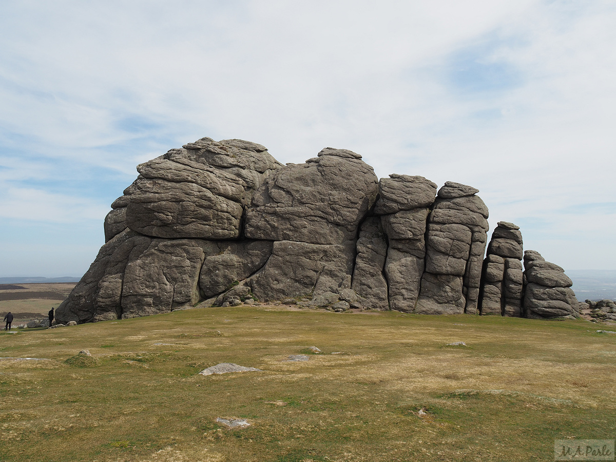 Outcrop near summit of Haytor