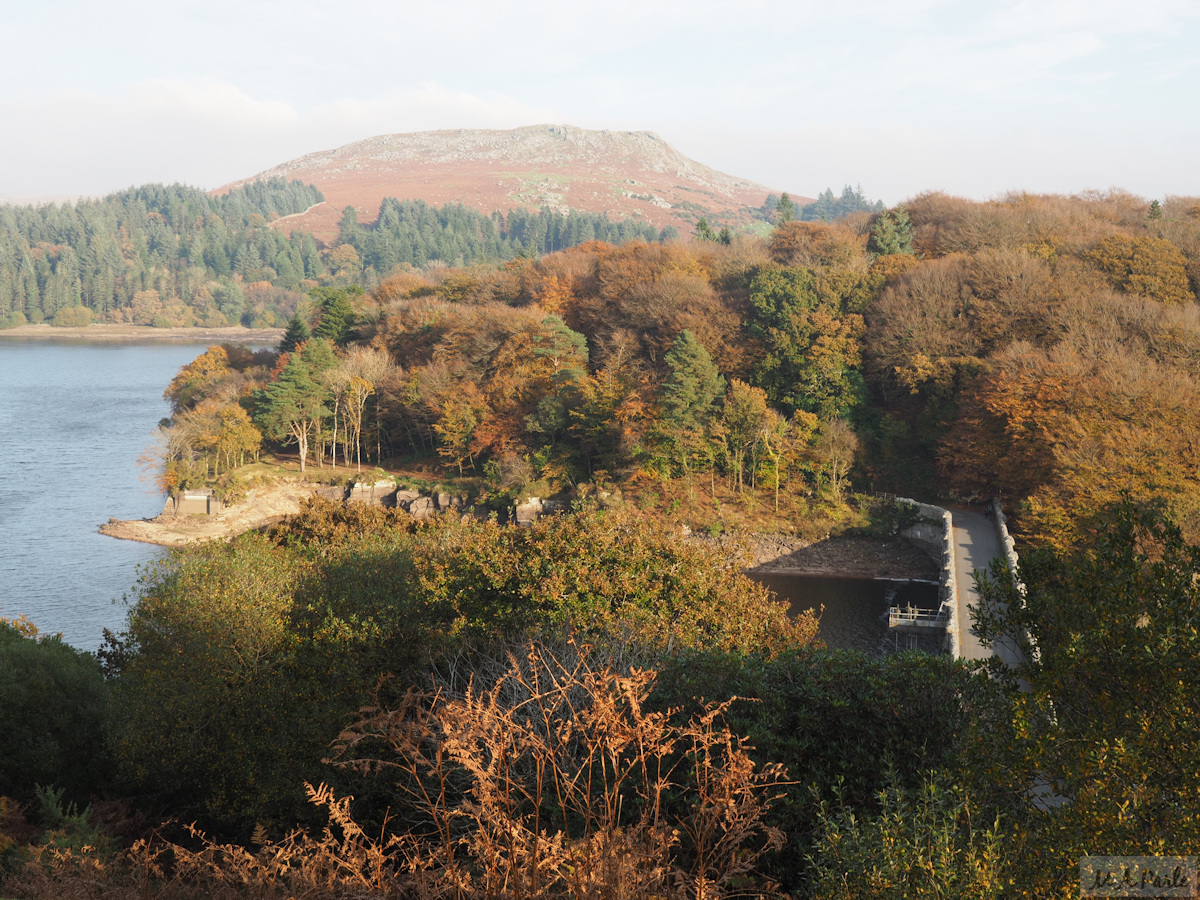 Burrator Dam with Sheeps Tor