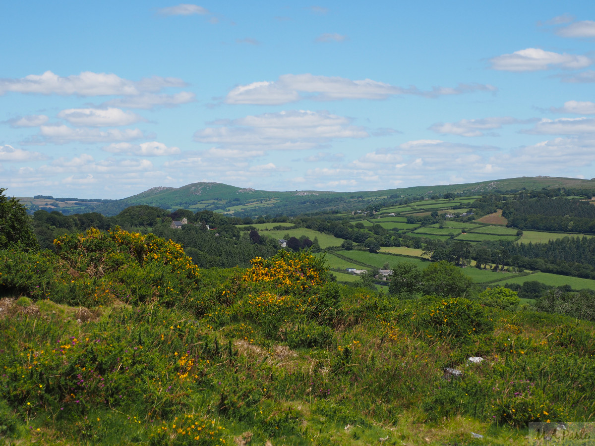 View over Poundsgate from Aish Tor