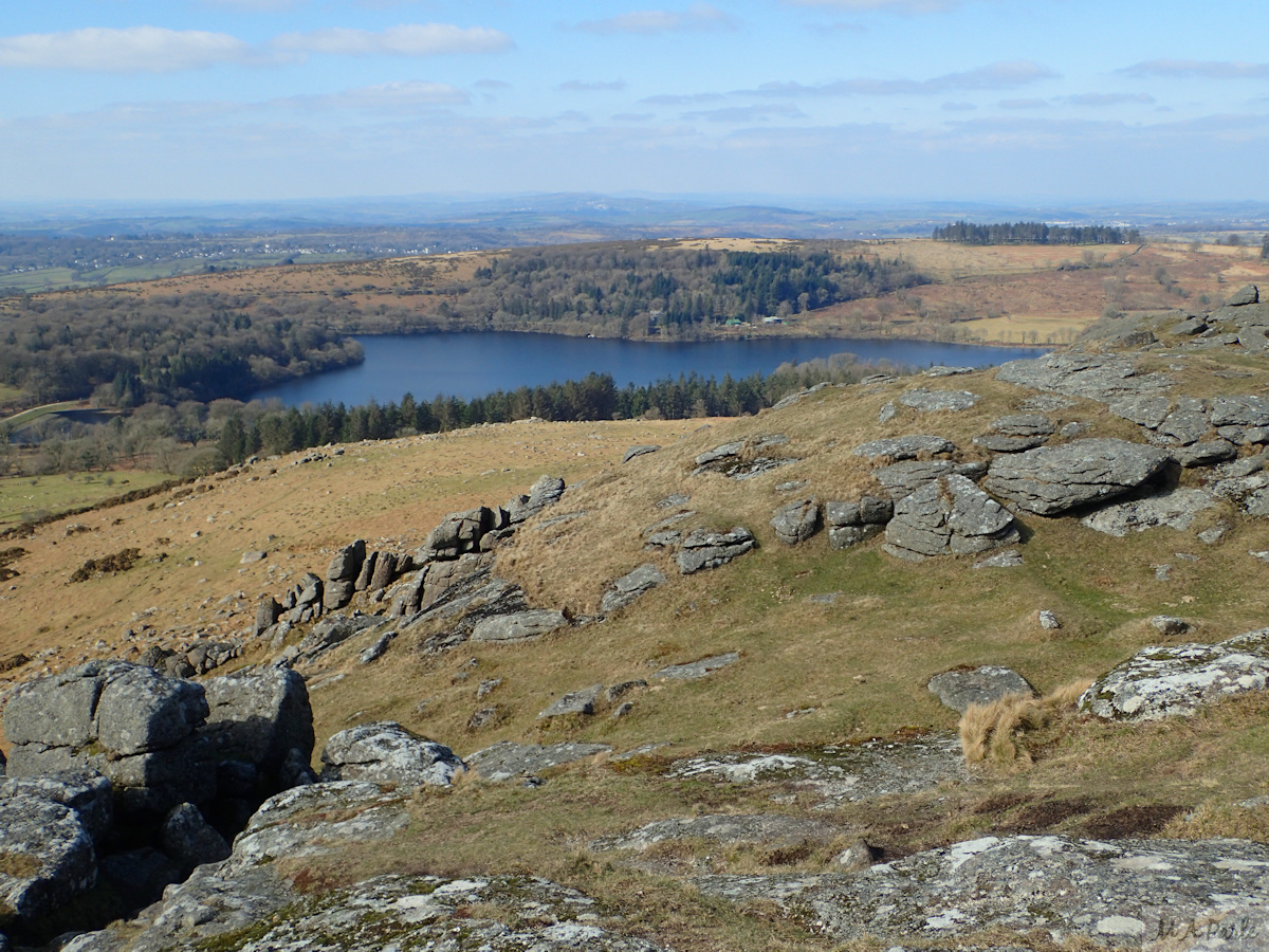 Burrator Reservoir from Sheeps Tor